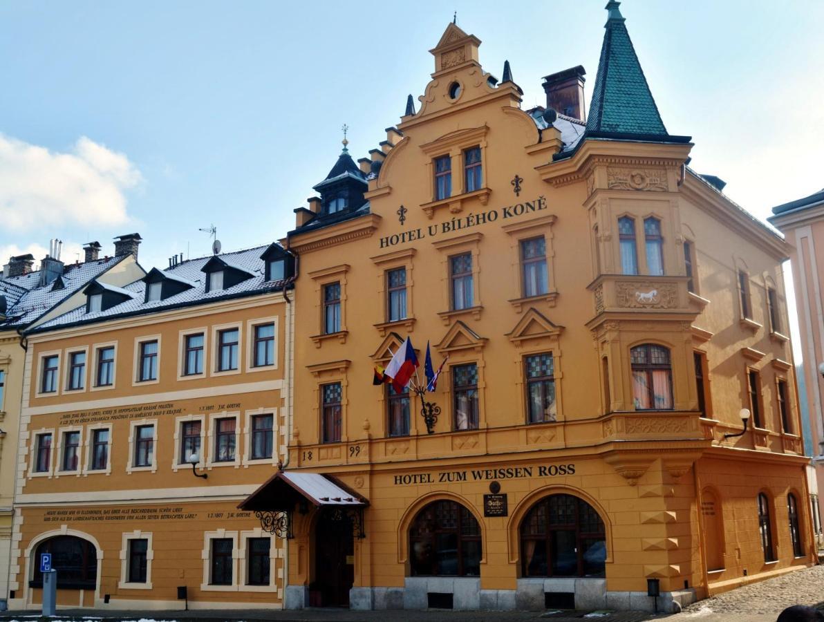 Hotel U Bileho Kone Локет Екстериор снимка