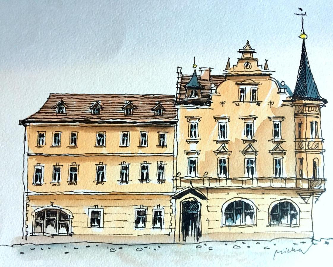 Hotel U Bileho Kone Локет Екстериор снимка
